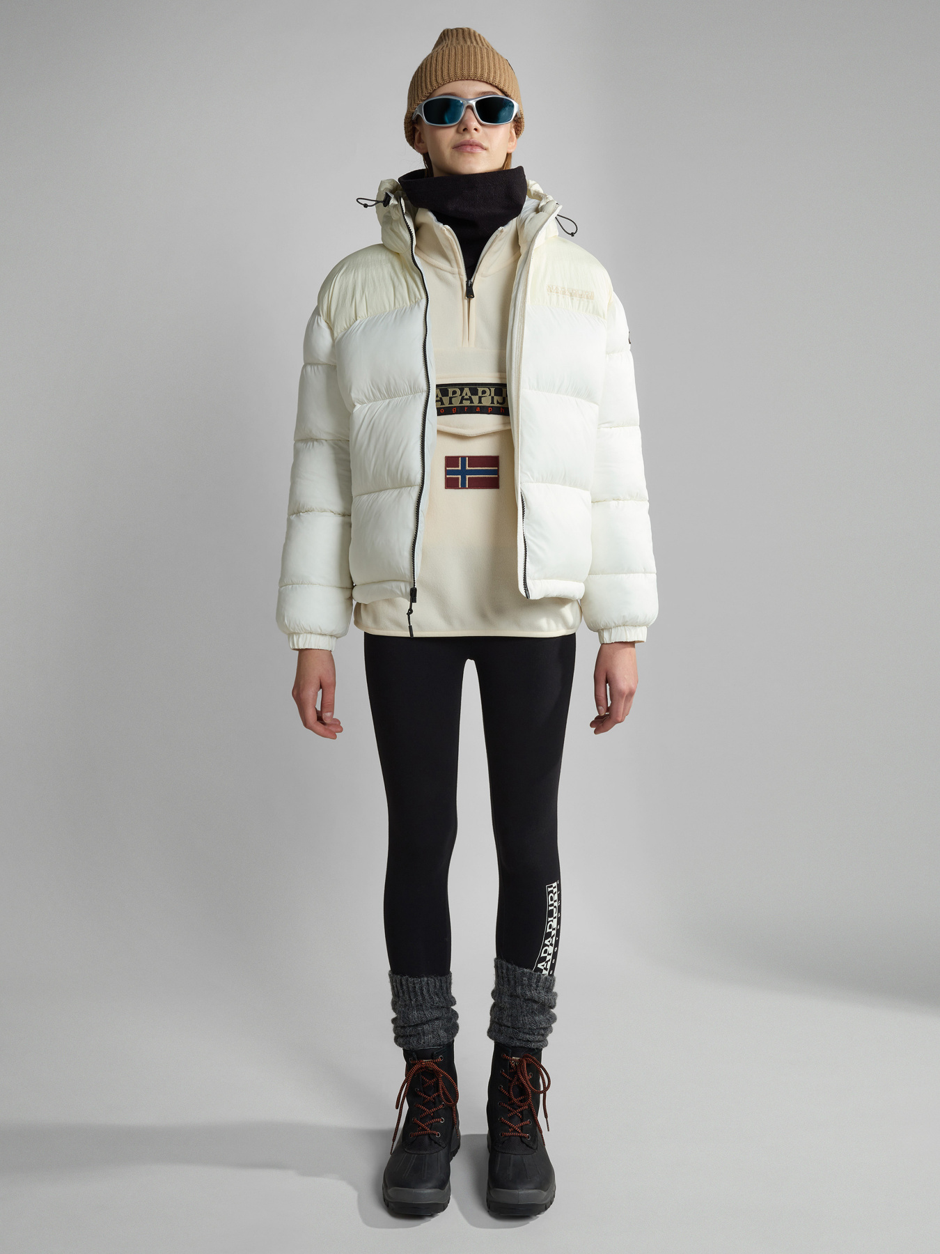 Кофта Napapijri Burgee Half-Zip Fleece модель NP0A4HMZNS51 Фото