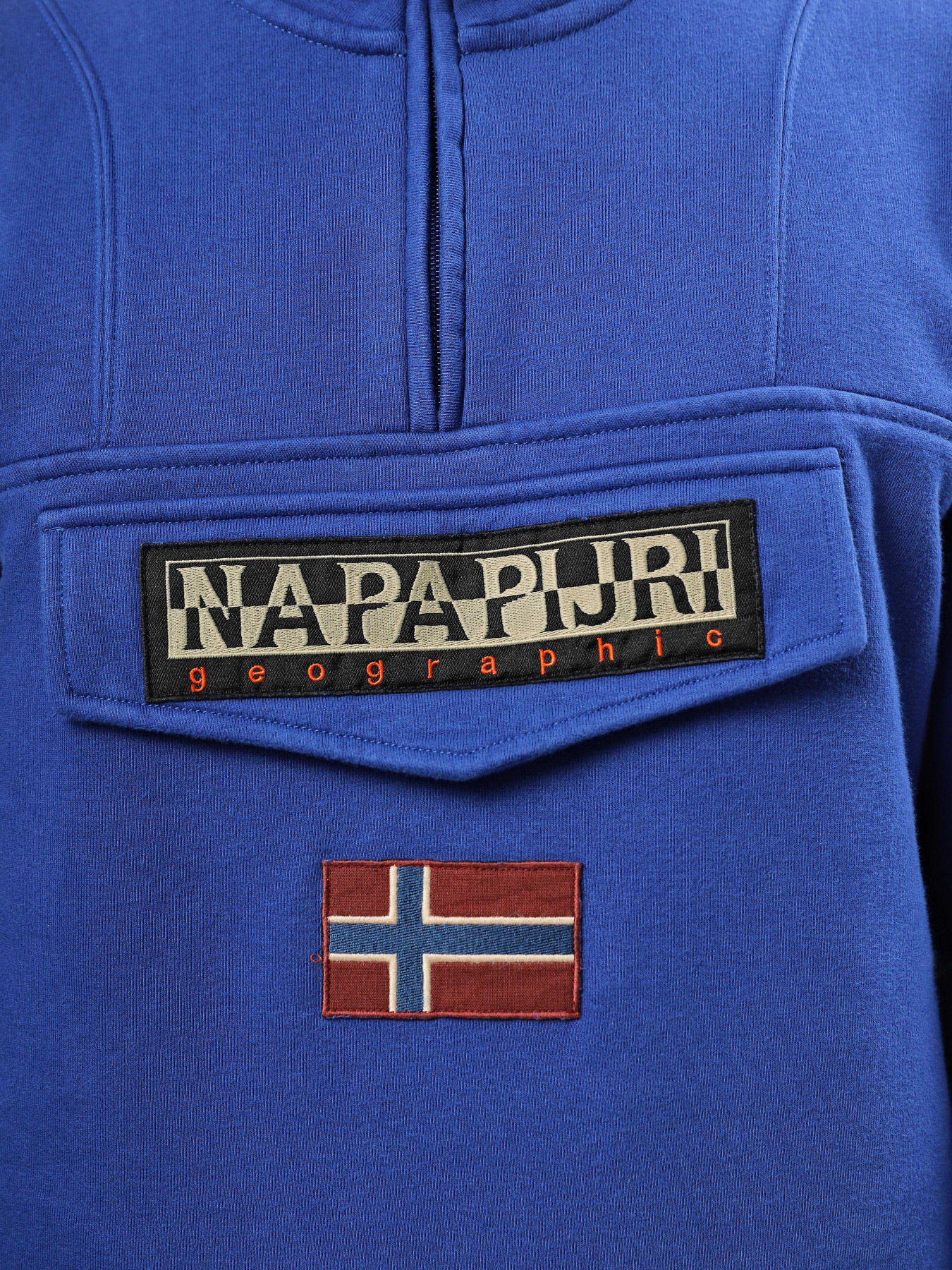 Кофта Napapijri Burgee Half-Zip Fleece модель NP0A4GJCB5A1 Фото