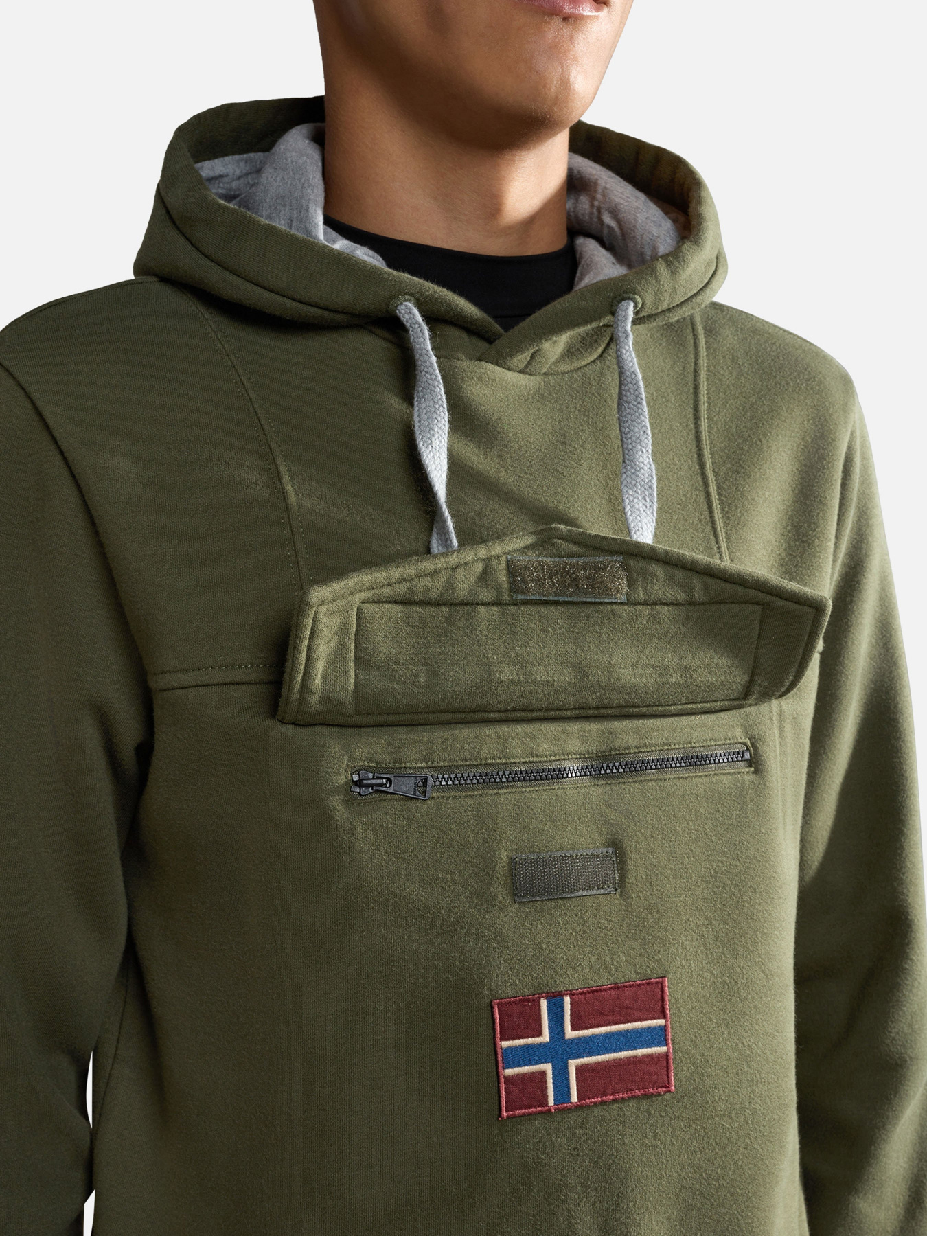 Худи Napapijri Burgee модель NP0A4GJDGE41 Фото