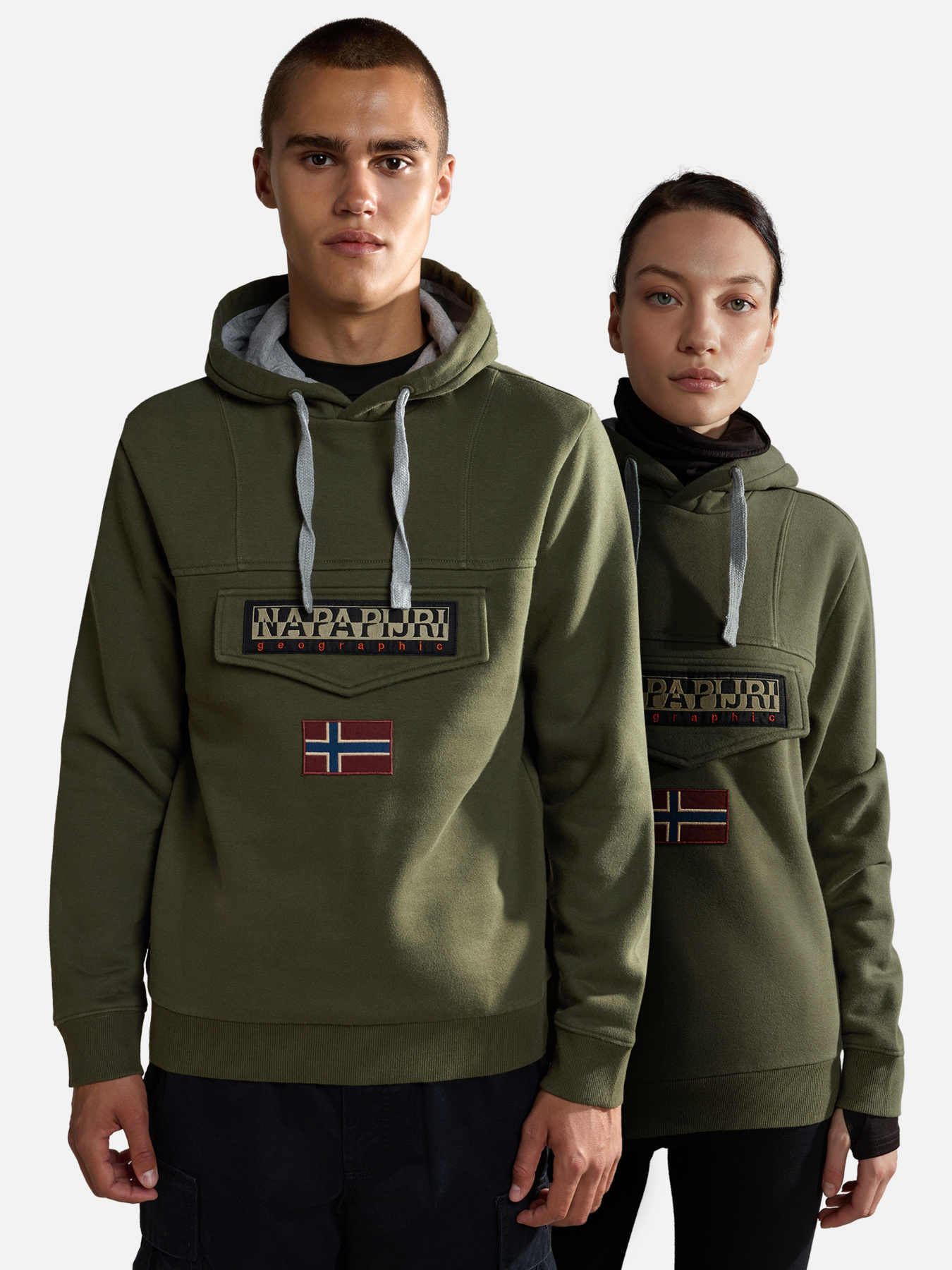 Худі Napapijri Burgee модель NP0A4GJDGE41 Худі Napapijri Burgee модель NP0A4GJDGE41 Фото