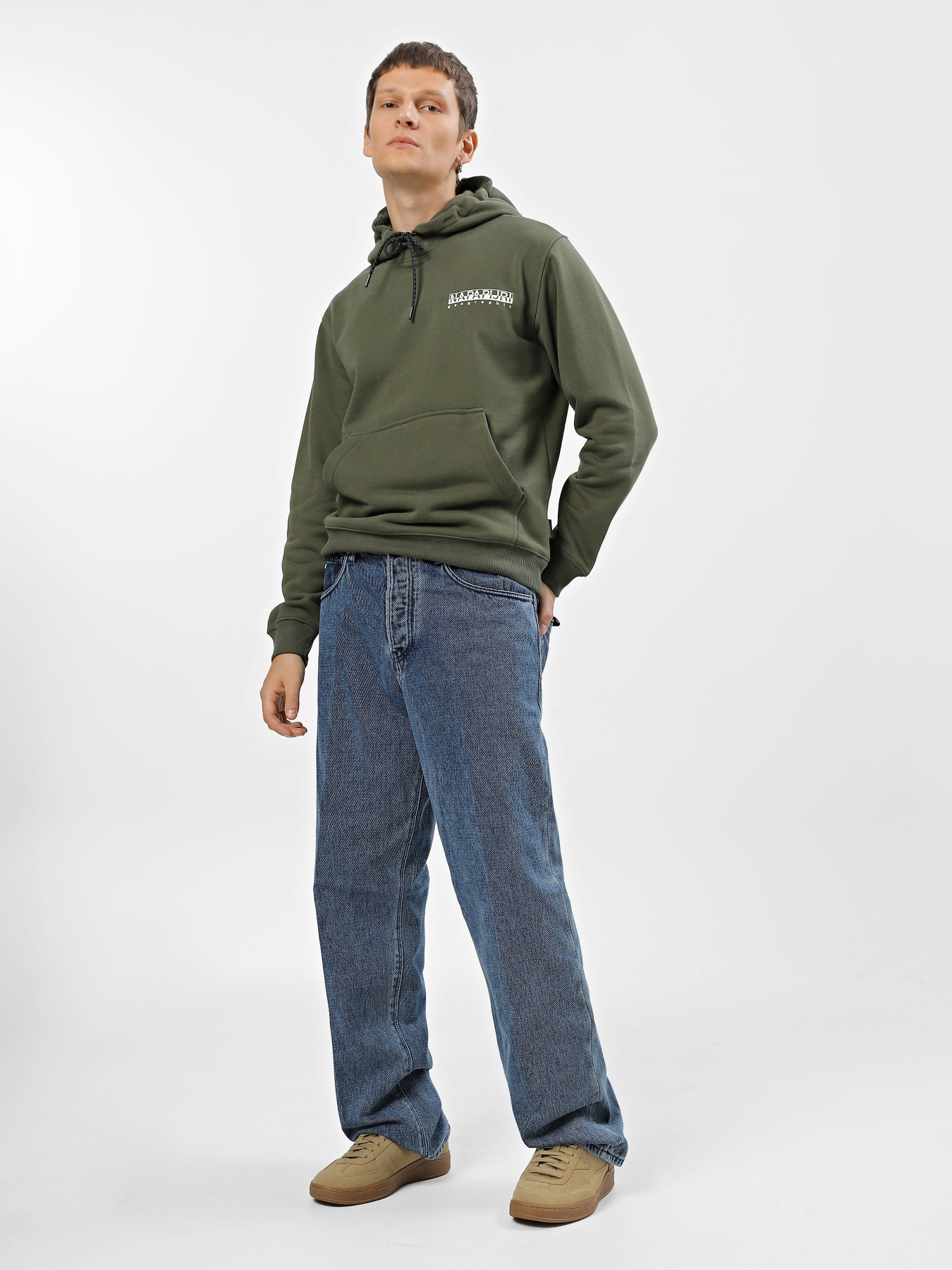 Худи Napapijri Neny модель NP0A4HE1GE41 Фото