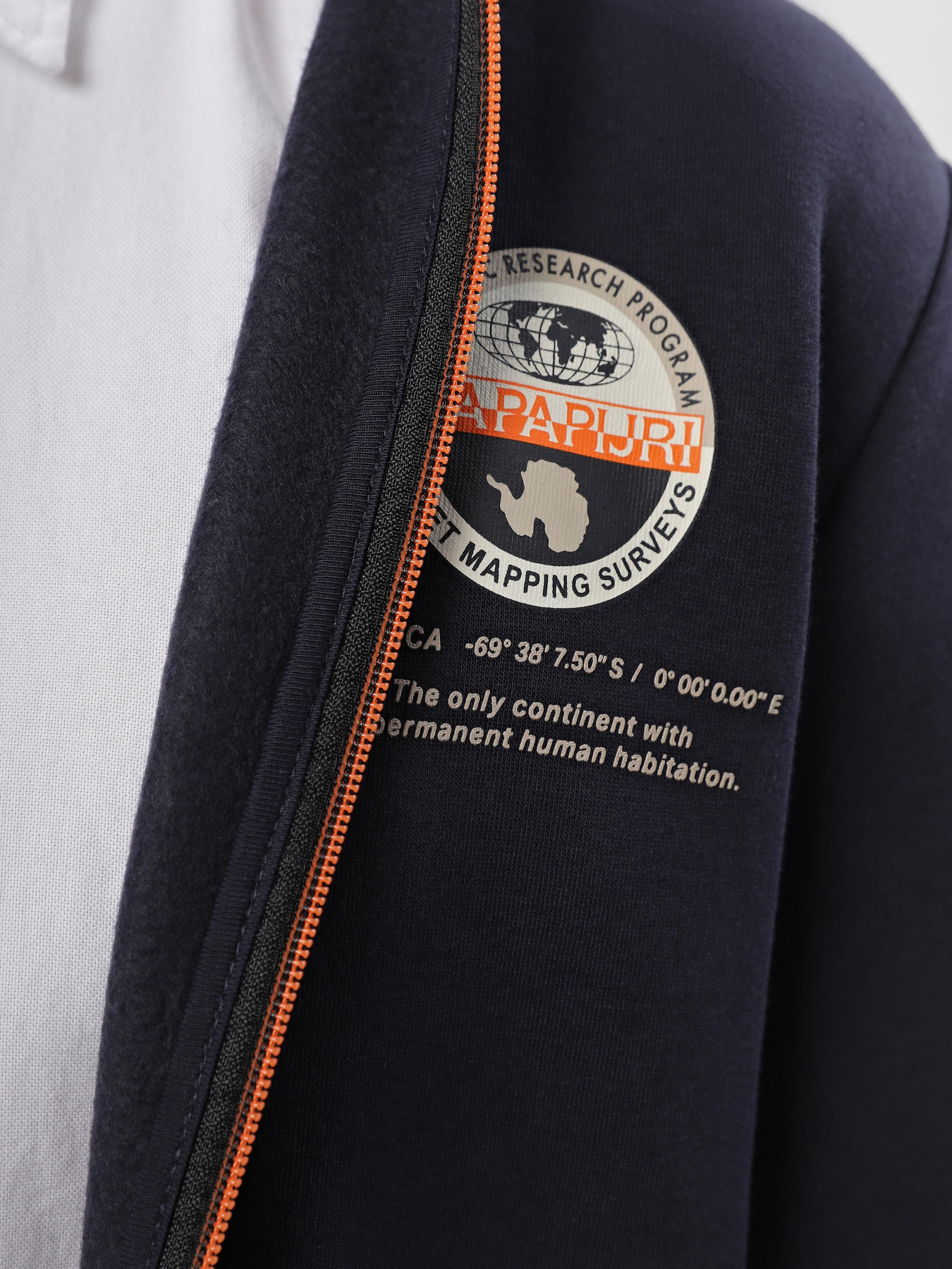 Кофта Napapijri Argus Full-Zip модель NP0A4HE51761 Фото