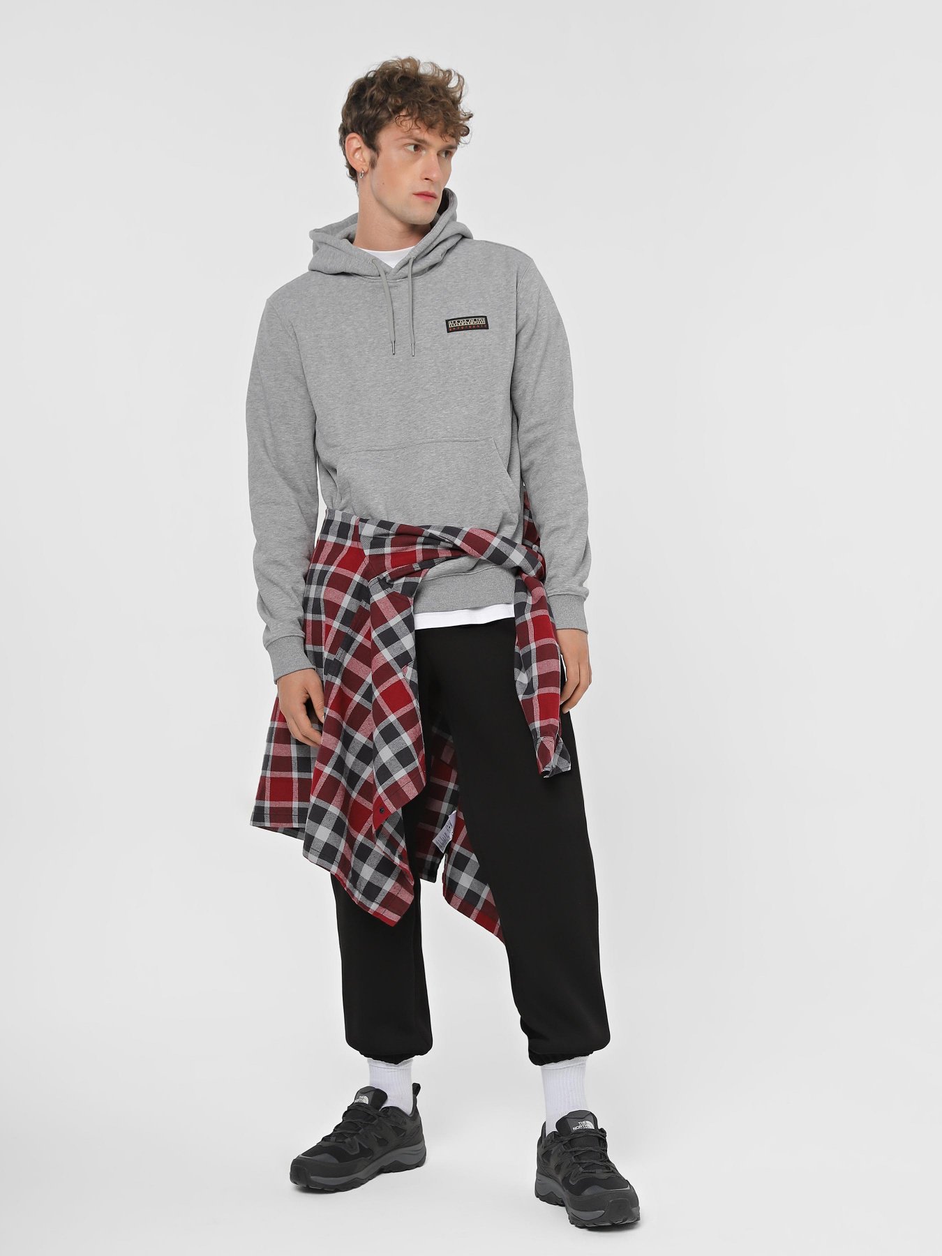 Худи Napapijri Iaato модель NP0A4HED1601 Фото