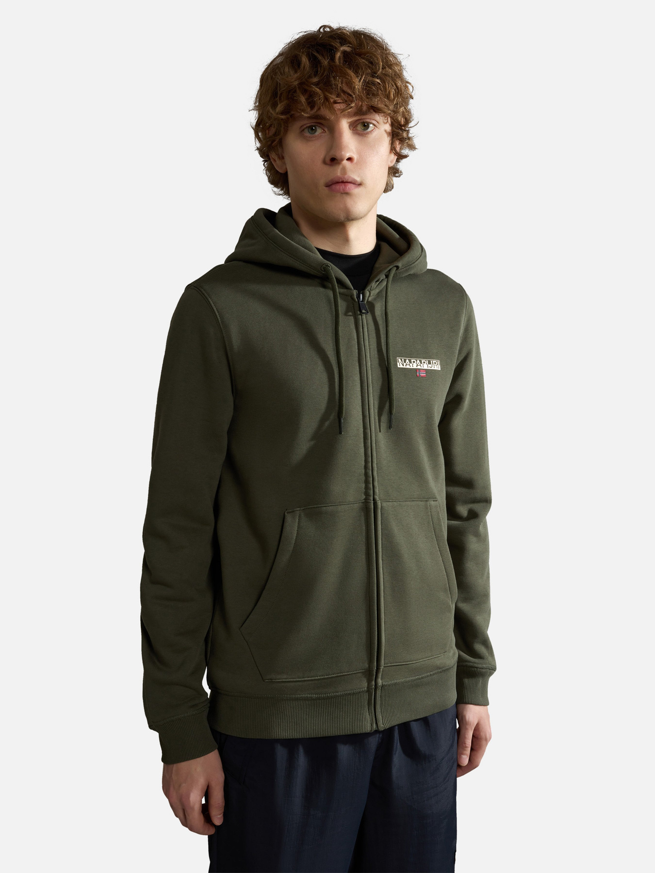 Кофта Napapijri Ice Full-Zip модель NP0A4HI9GE41 Фото