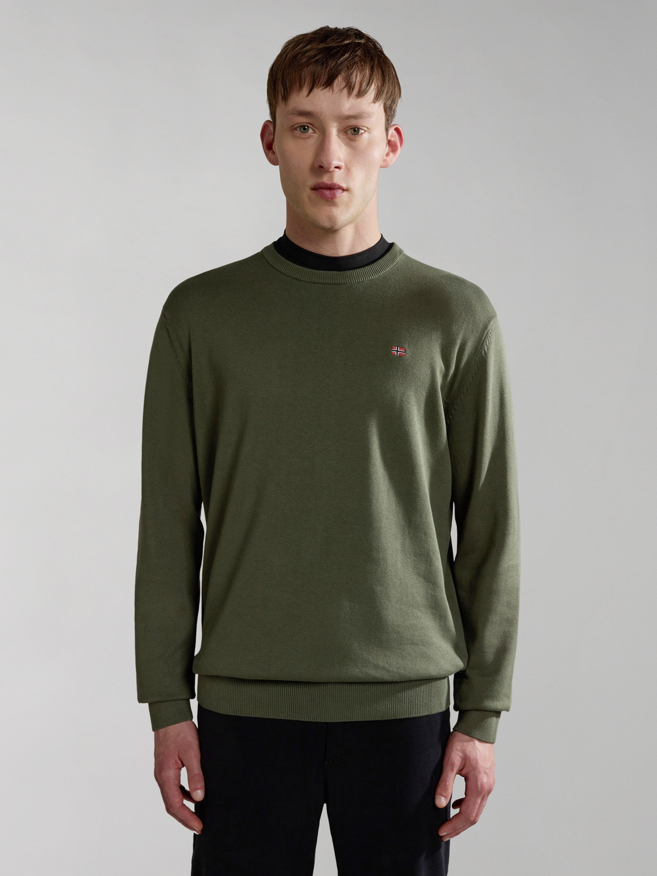 Джемпер Napapijri Droz Crew Neck модель NP0A4GJPGE41 Фото