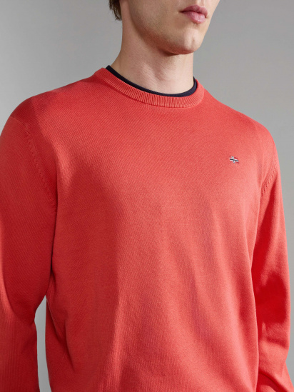 Джемпер Napapijri Droz Crew Neck модель NP0A4GJPR141 — фото 3 - INTERTOP