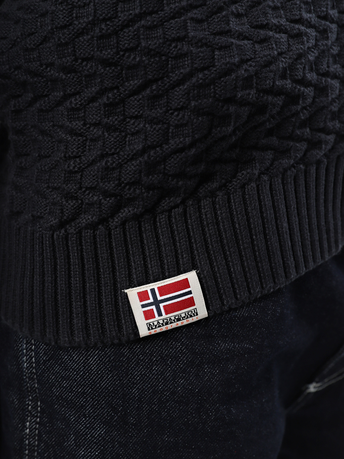 Кофта Napapijri Trondheim Full-Zip модель NP0A4HK10411 Фото