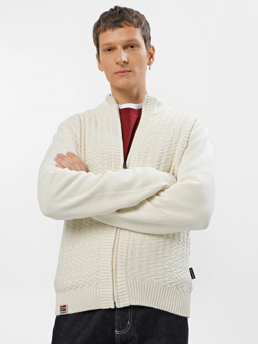 Кофта Napapijri Trondheim Full-Zip модель NP0A4HK1N1A1 Фото