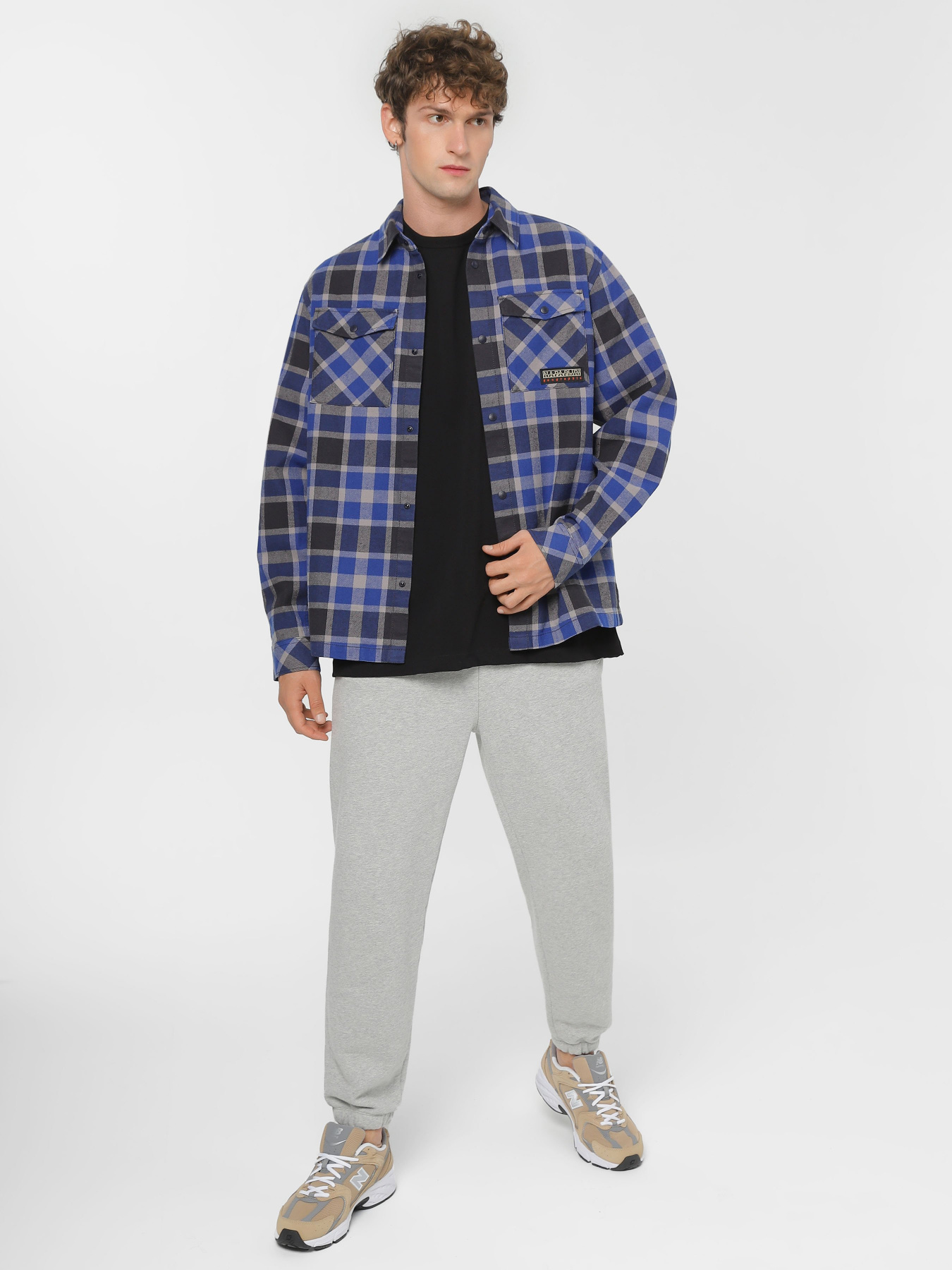 Сорочка повсякденна Napapijri Twaites модель NP0A4HEGCAE1 Фото