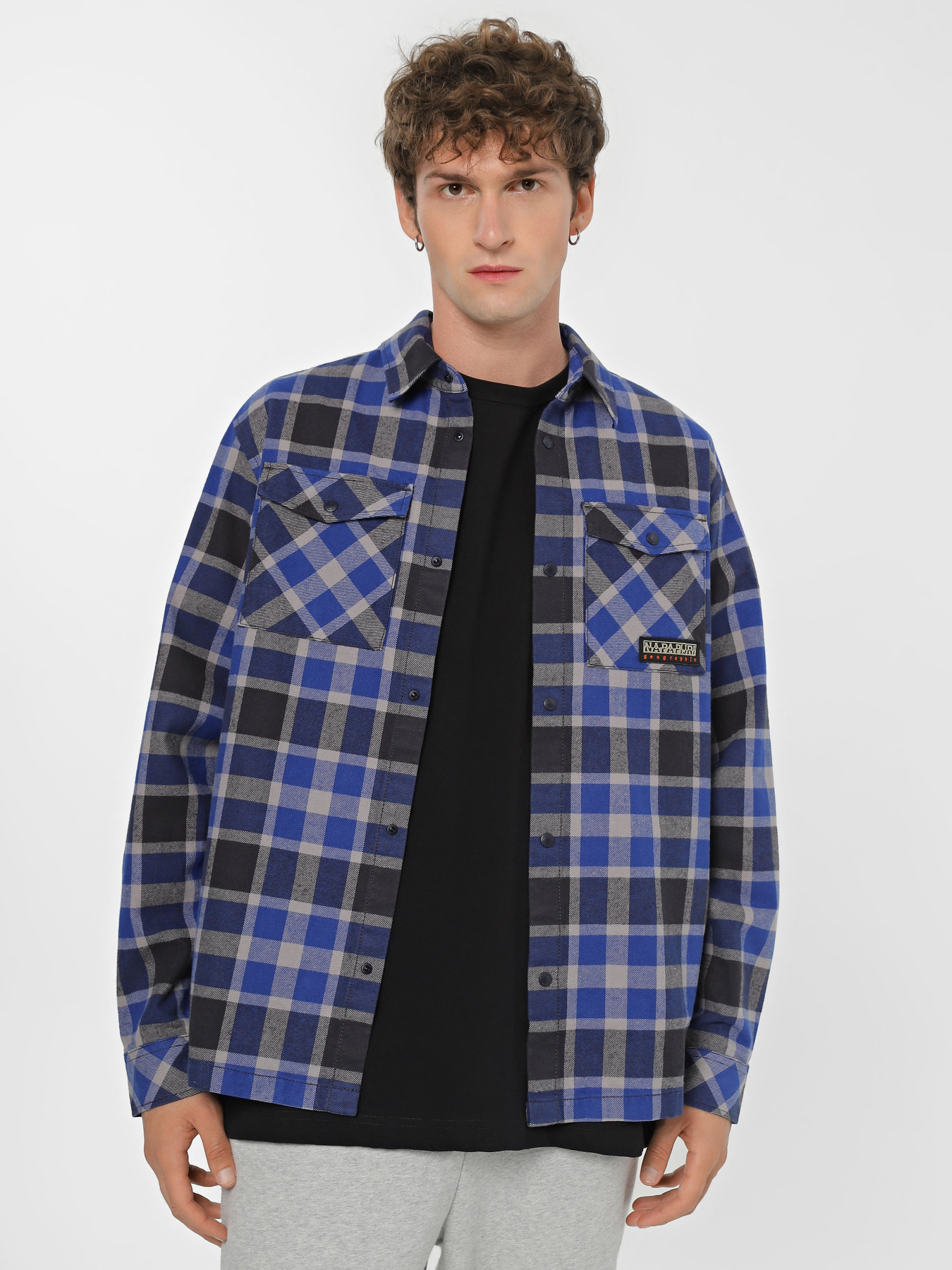 Сорочка повсякденна Napapijri Twaites модель NP0A4HEGCAE1 Фото