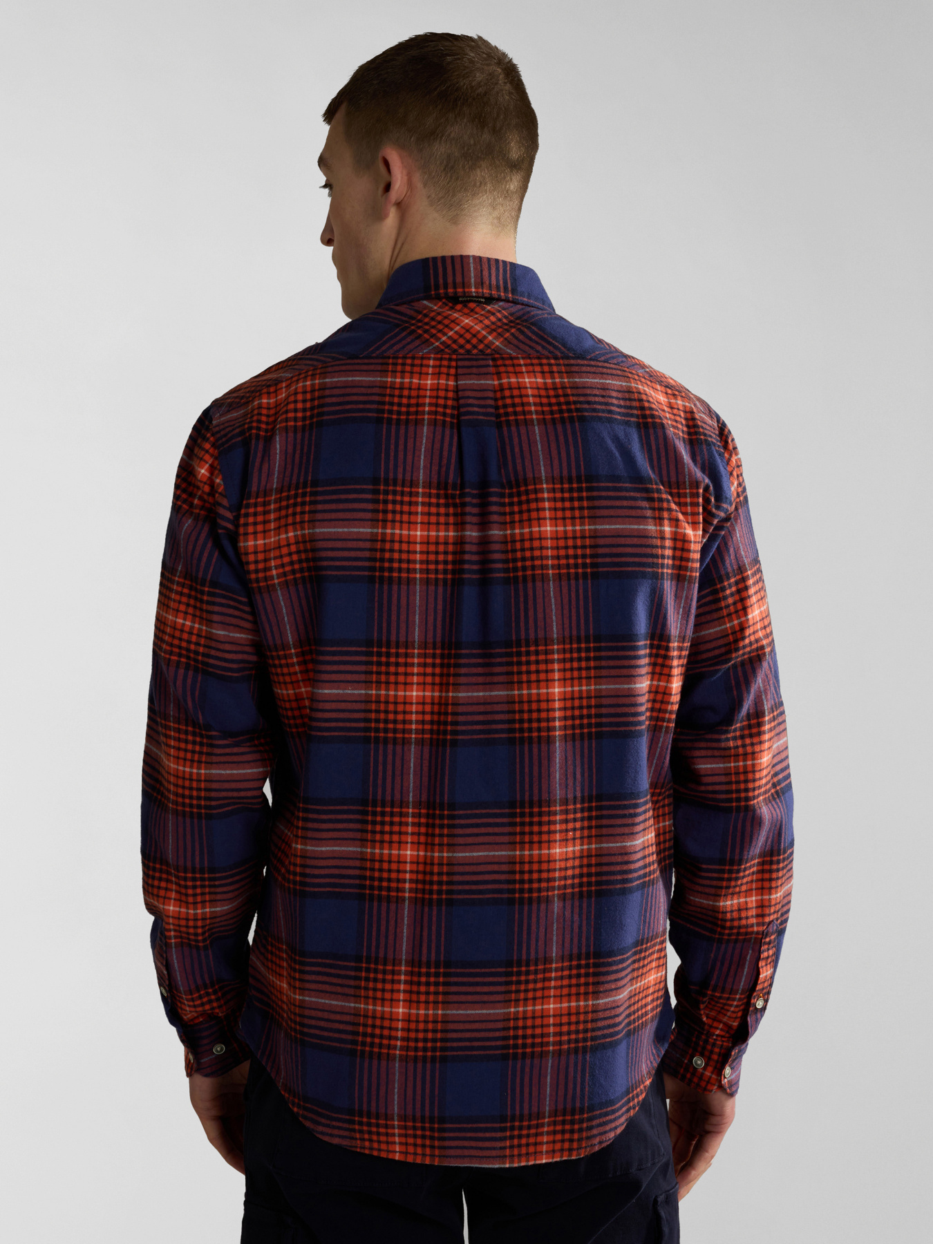 Сорочка повсякденна Napapijri Trekking модель NP0A4HF7CAM1 Фото