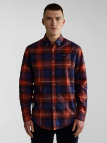 Сорочка повсякденна Napapijri Trekking модель NP0A4HF7CAM1 Фото