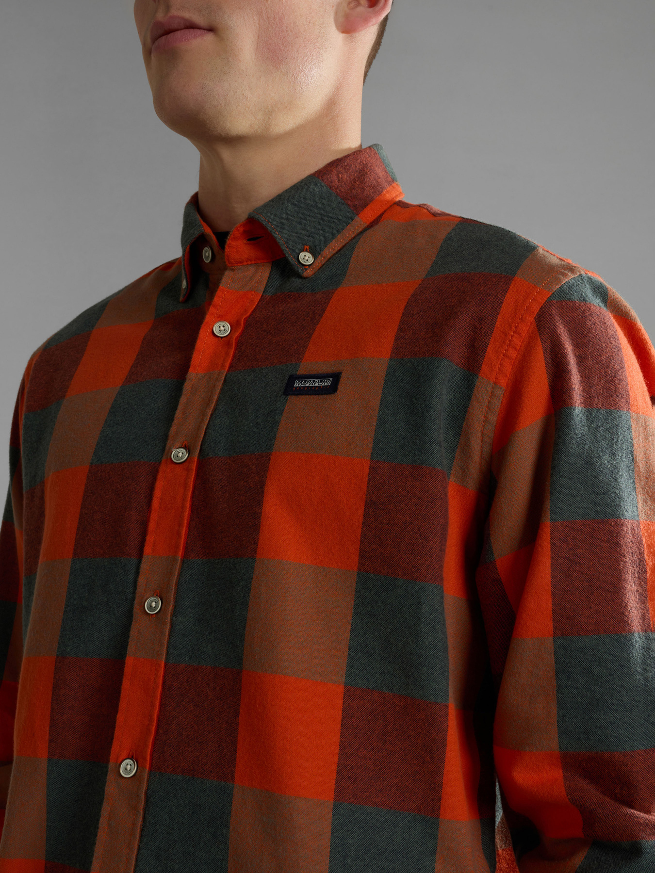 Рубашка Napapijri Trekking модель NP0A4HF7CAO1 Фото