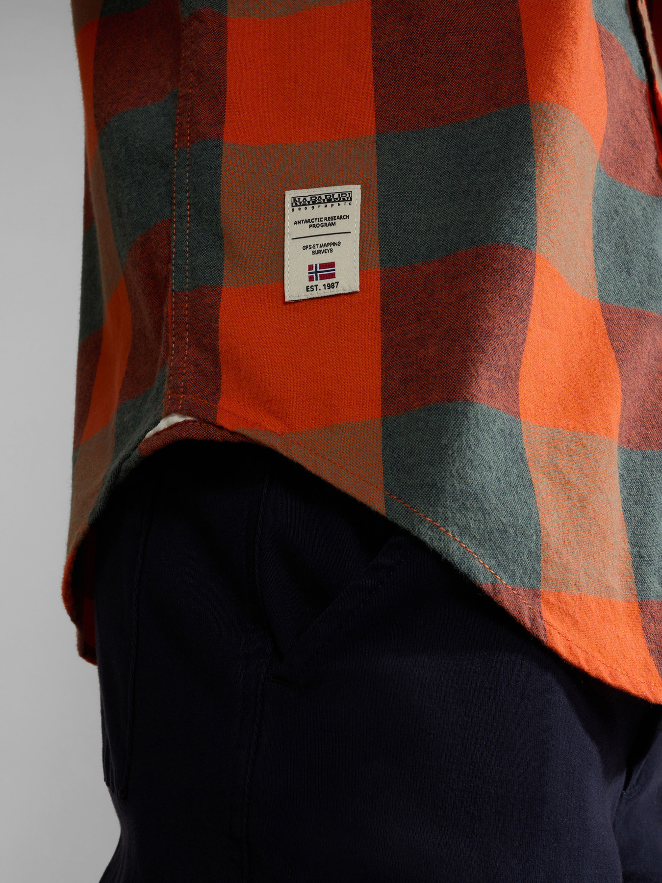 Сорочка повсякденна Napapijri Trekking модель NP0A4HF7CAO1 Фото