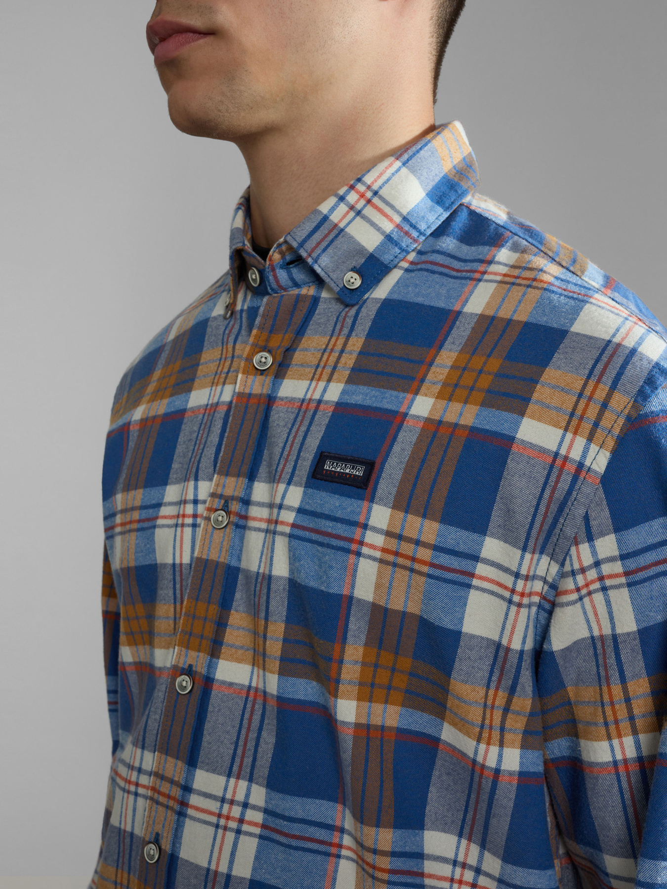 Сорочка повсякденна Napapijri Trekking модель NP0A4HF7CAR1 Фото