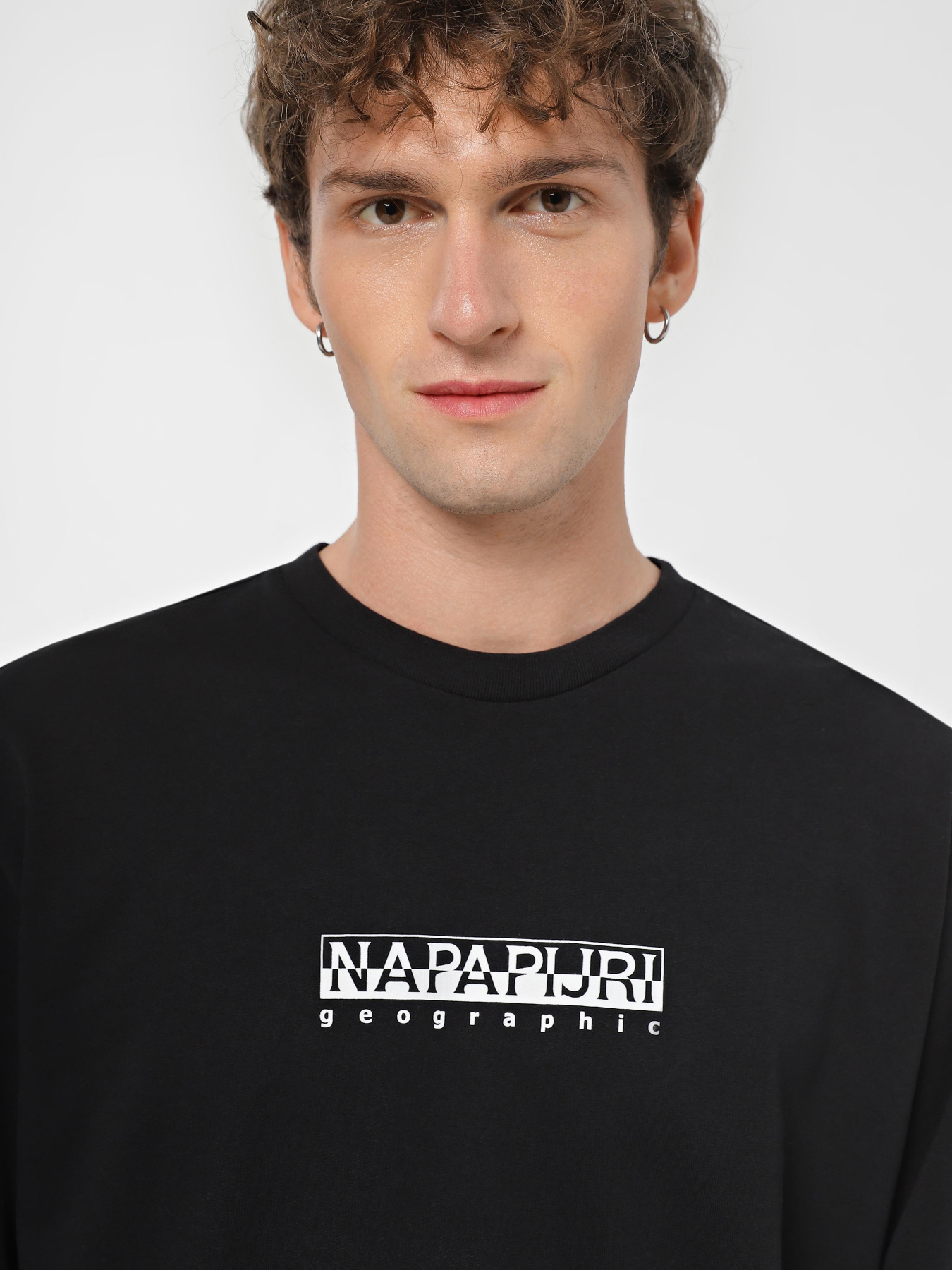 Лонгслив Napapijri Box модель NP0A4GK70411 Фото