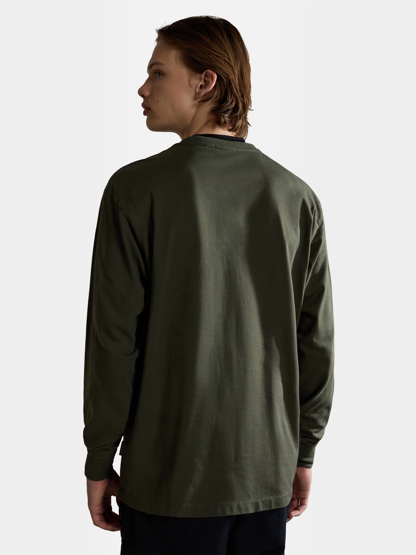 Лонгслів Napapijri Box модель NP0A4GK7GE41 Фото