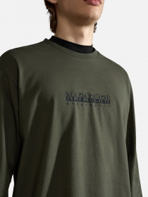 Лонгслів Napapijri Box модель NP0A4GK7GE41 Фото