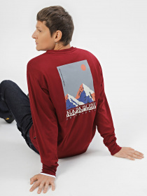 Лонгслив Napapijri Telemark модель NP0A4HRER541 Фото