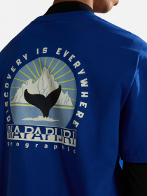 Футболка Napapijri Hill модель NP0A4HFRB5A1 Фото