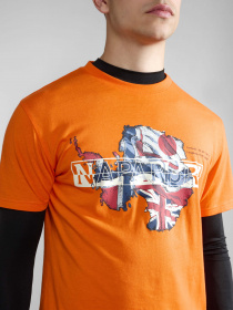 Футболка Napapijri Gorfou модель NP0A4HFVA001 Фото