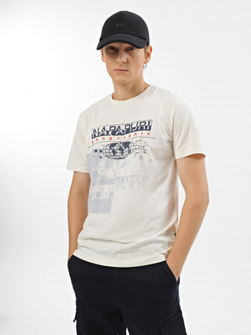 Футболка Napapijri Argus модель NP0A4HM5N1A1 Фото