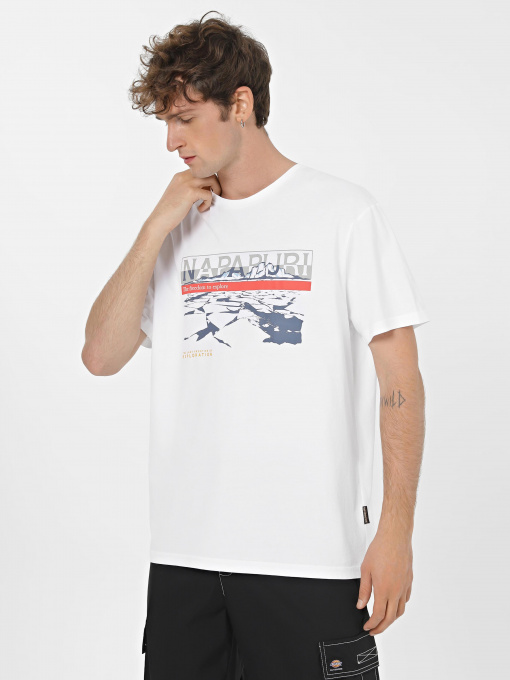 Футболка Napapijri Forsteri модель NP0A4HM60021 Фото