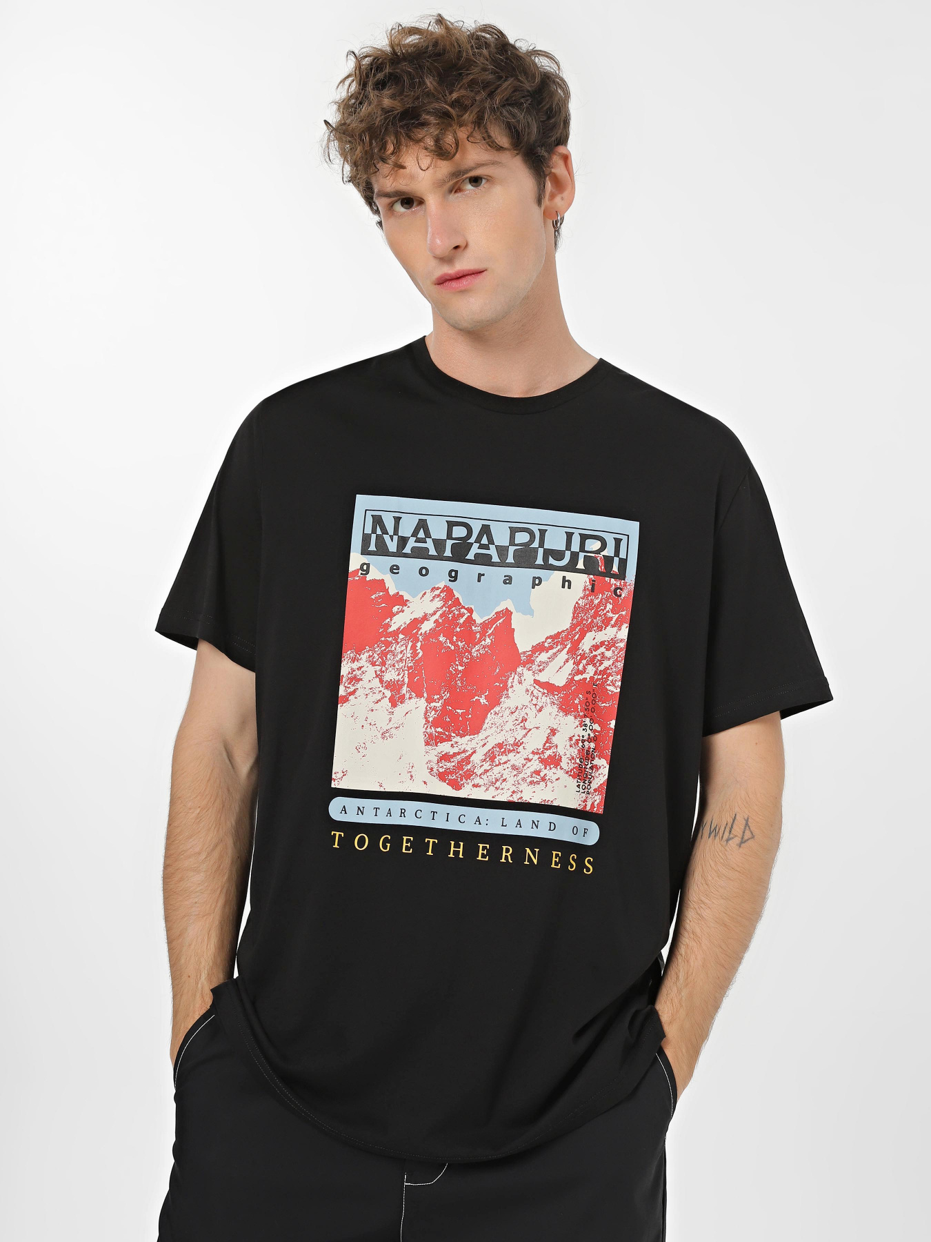 Футболка Napapijri Forsteri модель NP0A4HM60411 Футболка Napapijri Forsteri модель NP0A4HM60411 Фото
