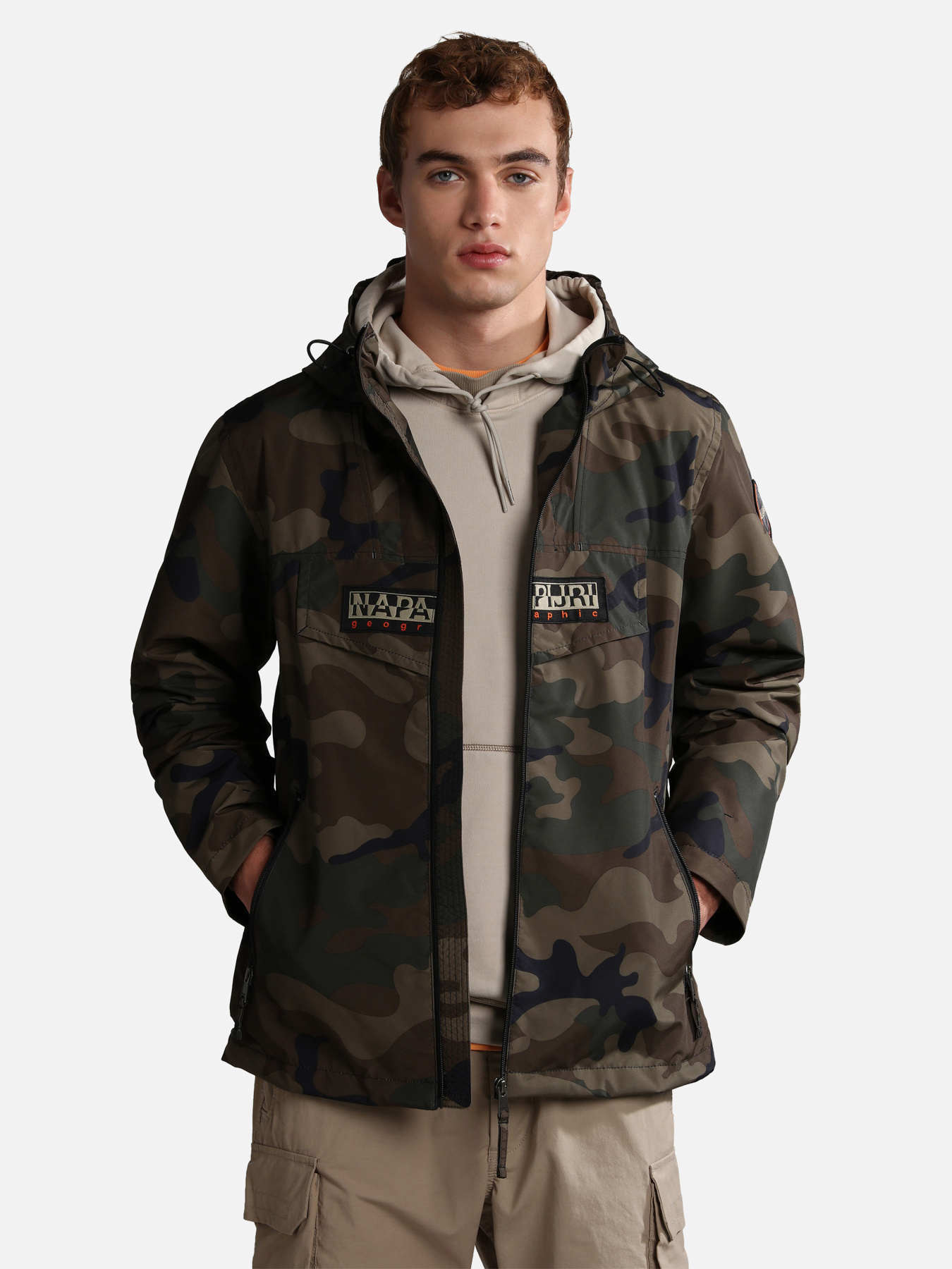 Демісезонна куртка Napapijri Rainforest Op S Aop модель NP0A4H2PF841 Фото