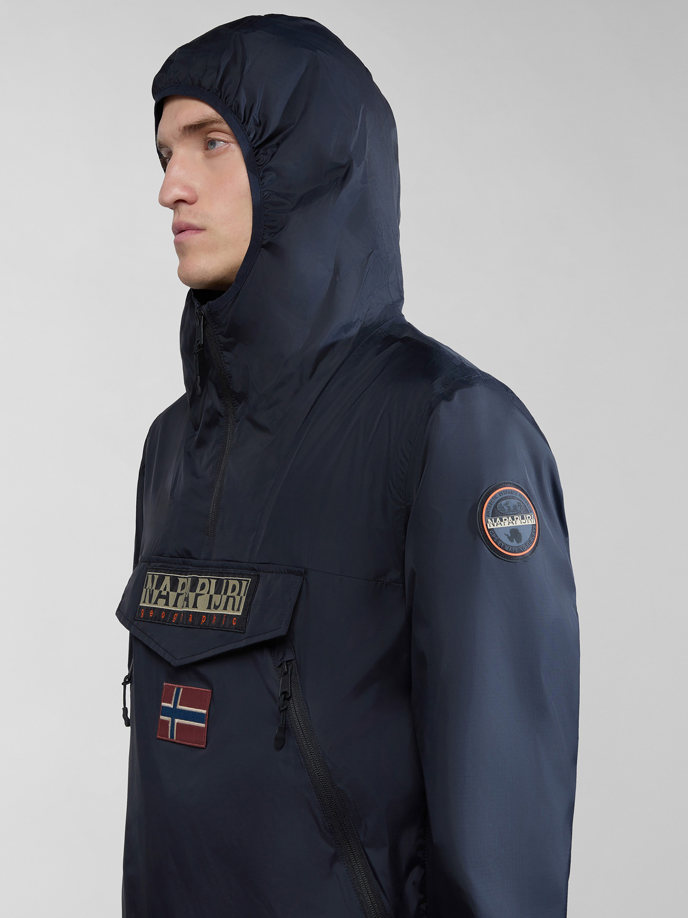 Анорак Napapijri Quarter Zip Fleece модель NP0A4HX60411 Фото