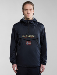 Чорний - Анорак Napapijri Quarter Zip Fleece