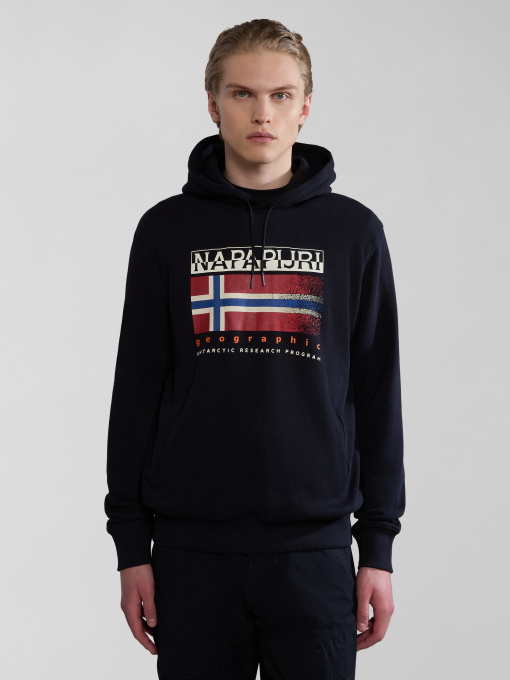 Худи Napapijri B-Kreis H модель NP0A4HPE0411 Фото