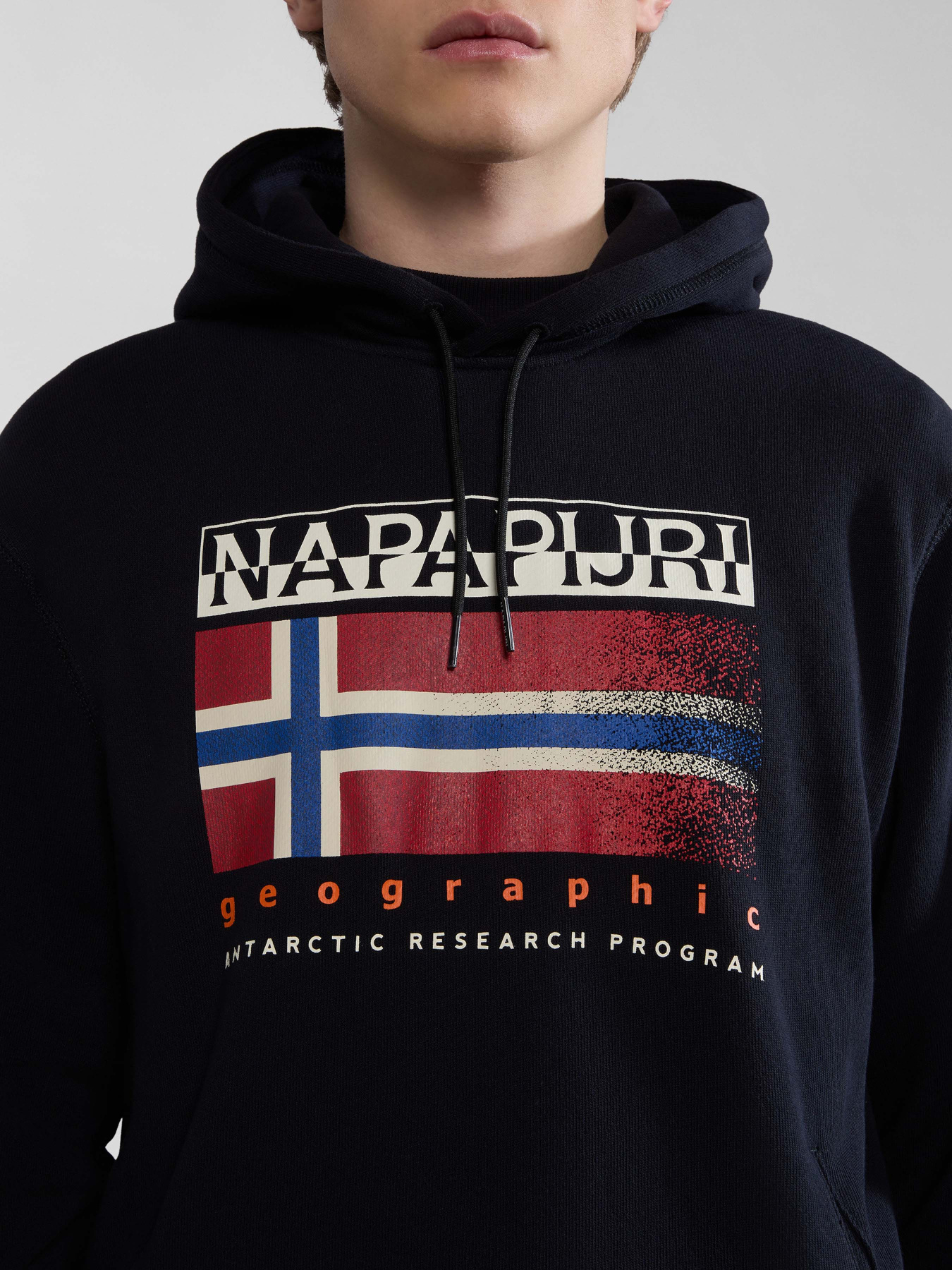 Худи Napapijri B-Kreis H модель NP0A4HPE0411 Фото