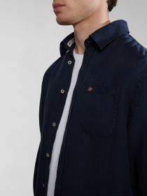 Рубашка повседневная Napapijri Linen модель NP0A4HQ21761 Фото