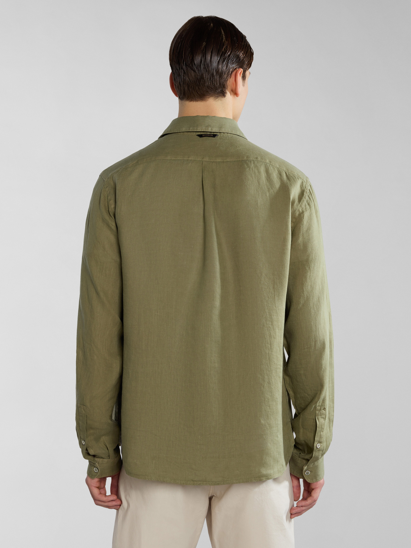 Рубашка Napapijri Linen модель NP0A4HQ2GAE1 Фото