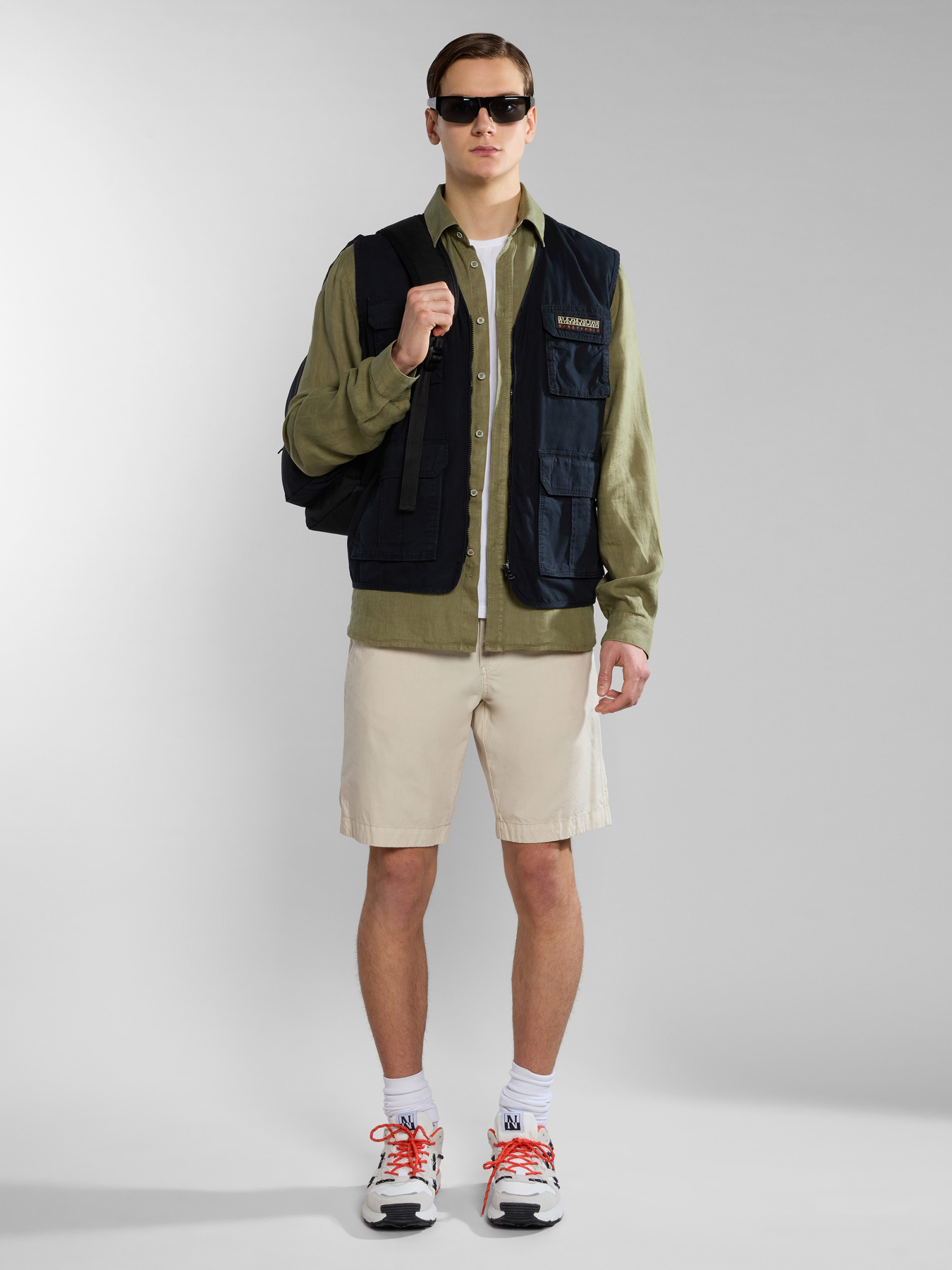 Рубашка Napapijri Linen модель NP0A4HQ2GAE1 Фото