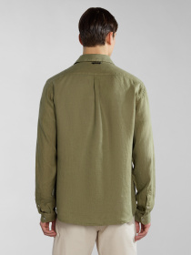 Рубашка Napapijri Linen модель NP0A4HQ2GAE1 Фото