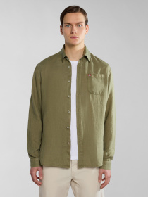 Рубашка Napapijri Linen модель NP0A4HQ2GAE1 Фото