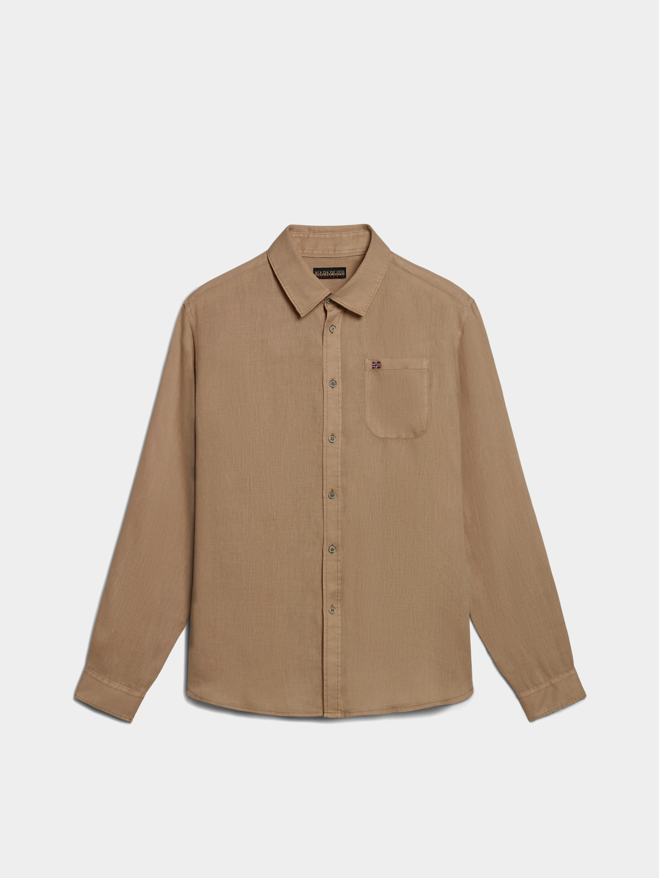 Рубашка Napapijri Linen модель NP0A4HQ2N1E1 Фото