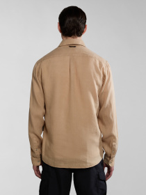 Рубашка повседневная Napapijri Linen модель NP0A4HQ2N1E1 Фото