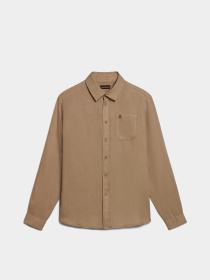 Рубашка повседневная Napapijri Linen модель NP0A4HQ2N1E1 Фото