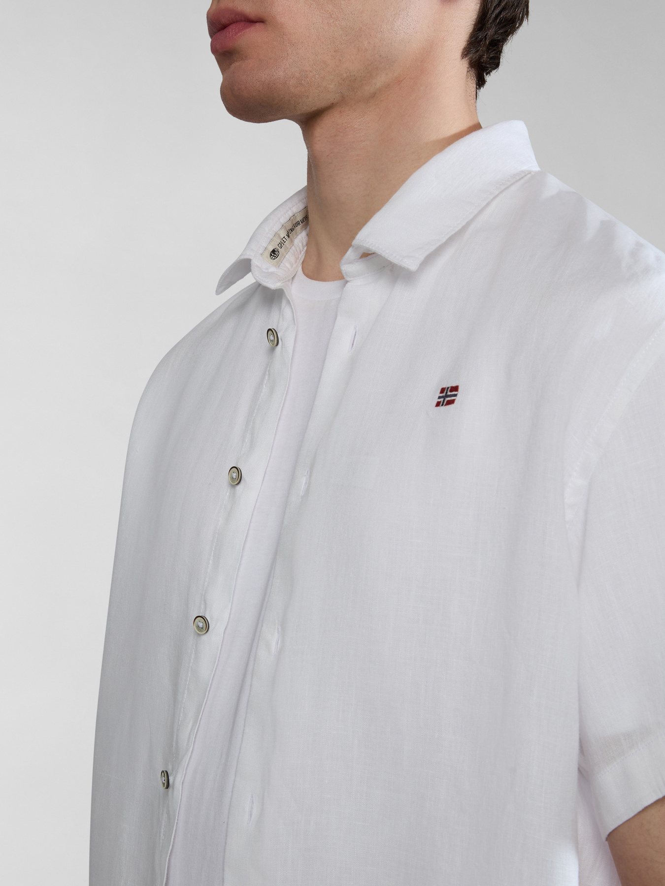 Рубашка повседневная Napapijri E-Aylmer модель NP0A4HT50021 Фото