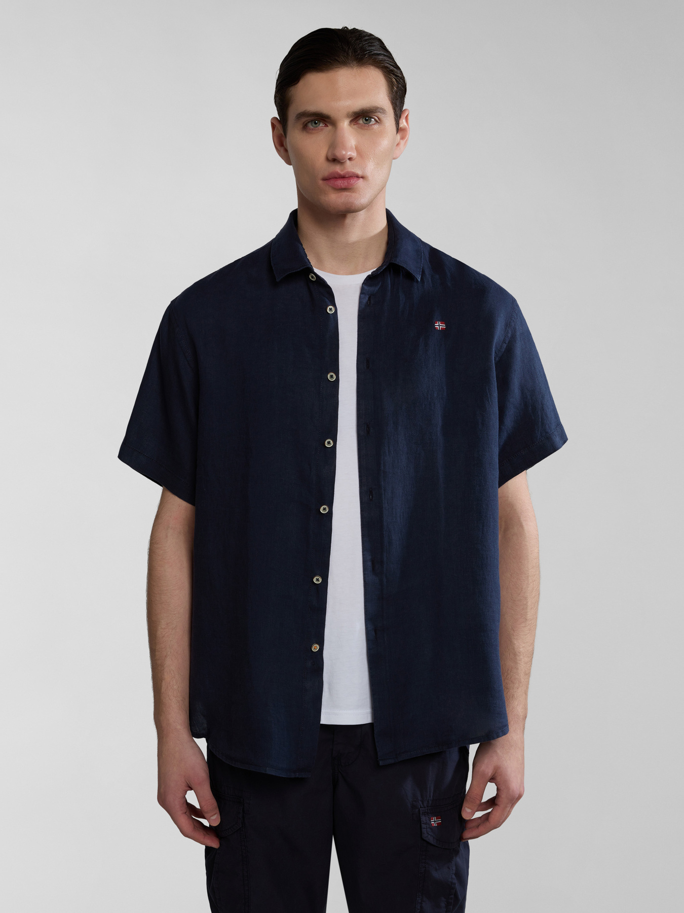 Рубашка повседневная Napapijri E-Aylmer модель NP0A4HT51761 Фото