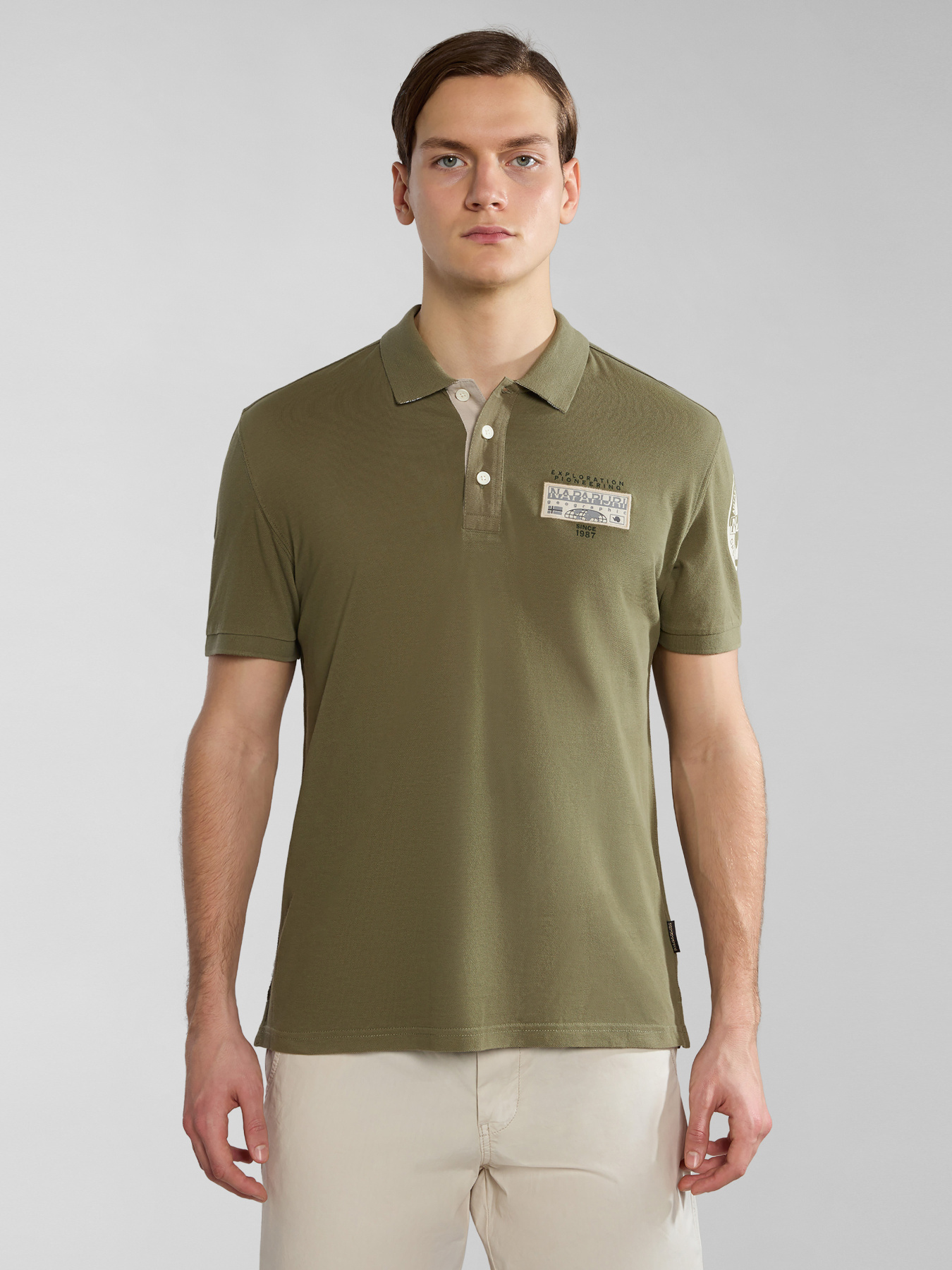 Поло Napapijri E-Amundsen модель NP0A4H6AGAE1 Фото