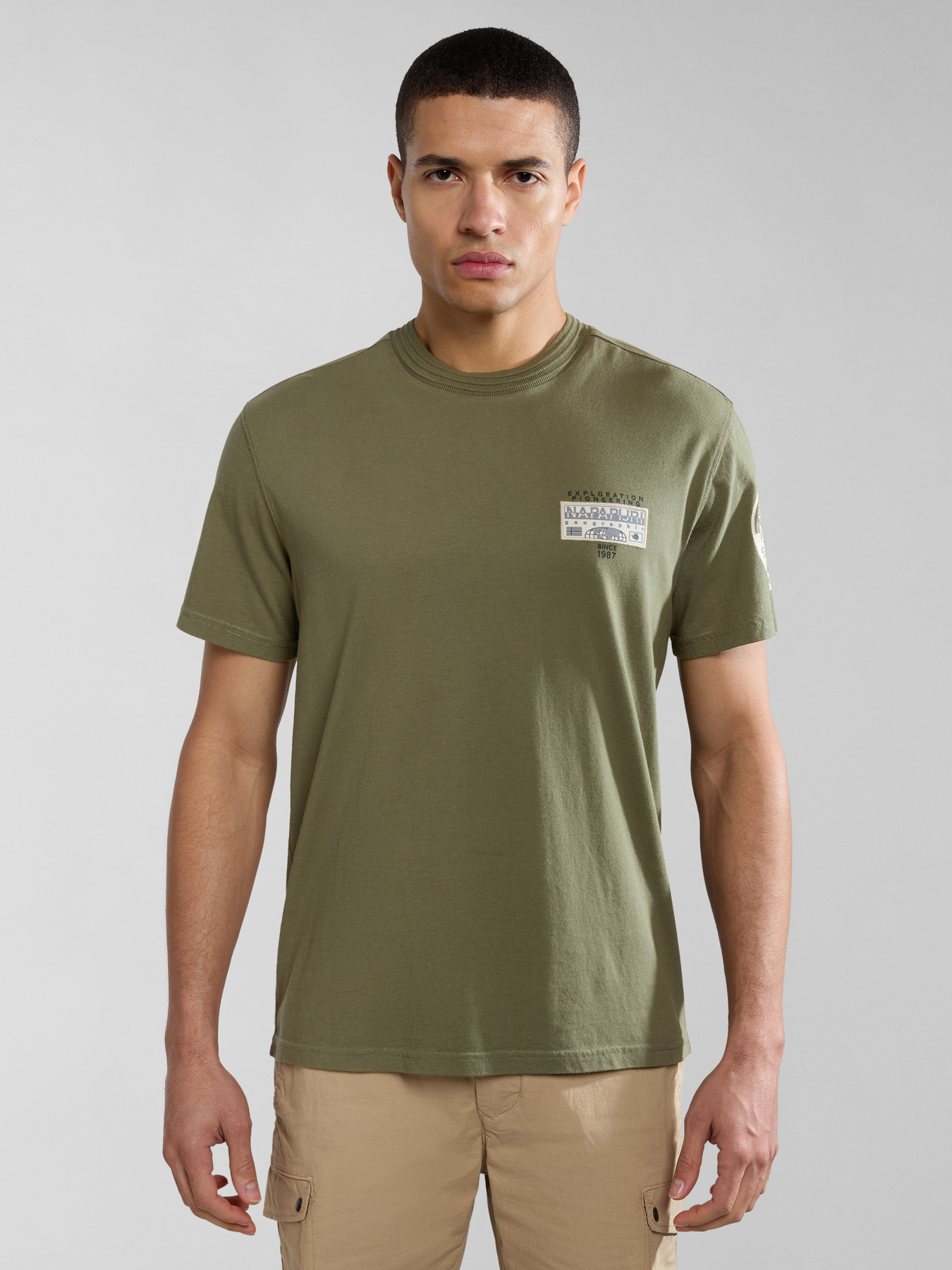 Футболка Napapijri Amundsen модель NP0A4H6BGAE1 Фото