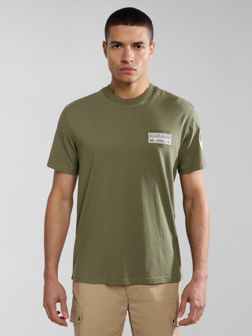 Футболка Napapijri Amundsen модель NP0A4H6BGAE1 Фото