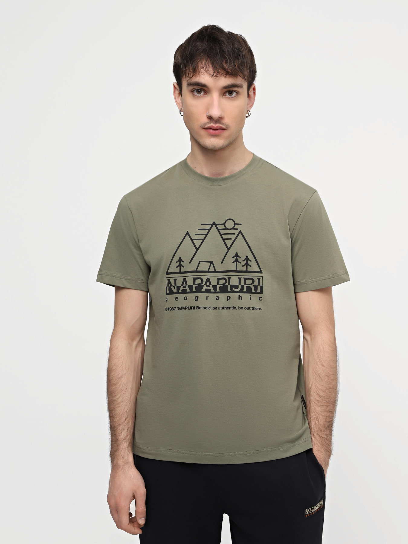 Футболка Napapijri S-Faber модель NP0A4HQEGAE1 Футболка Napapijri S-Faber модель NP0A4HQEGAE1 Фото