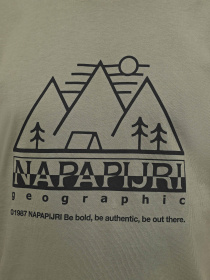 Футболка Napapijri S-Faber модель NP0A4HQEGAE1 Футболка Napapijri S-Faber модель NP0A4HQEGAE1 Фото