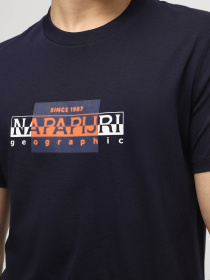 Футболка Napapijri S-Smallwood модель NP0A4HQK1761 Фото