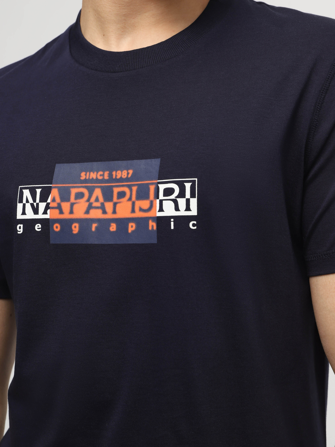 Футболка Napapijri S-Smallwood модель NP0A4HQK1761 Фото
